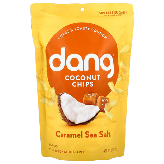 Dang Foods, Coconut Chips, Caramel Sea Salt, 3.17 oz (90 g)