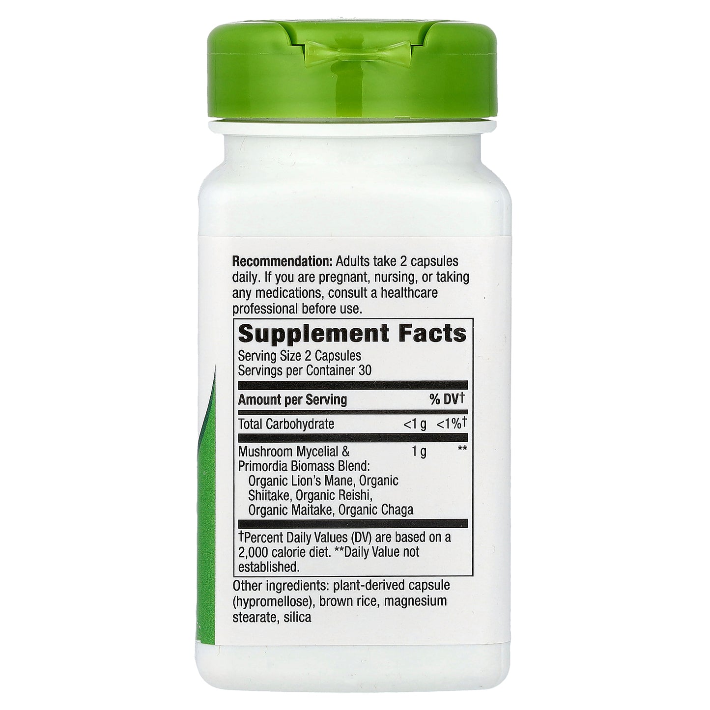 Nature's Way, 5-Mushroom Blend, 60 Capsules