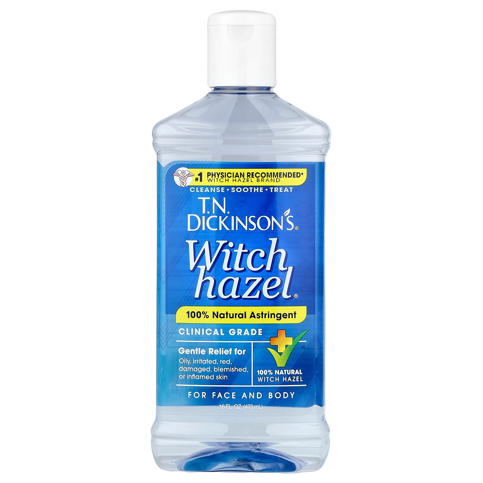 Dickinson Brands, Witch Hazel®, For Face & Body, 16 fl oz (473 ml)
