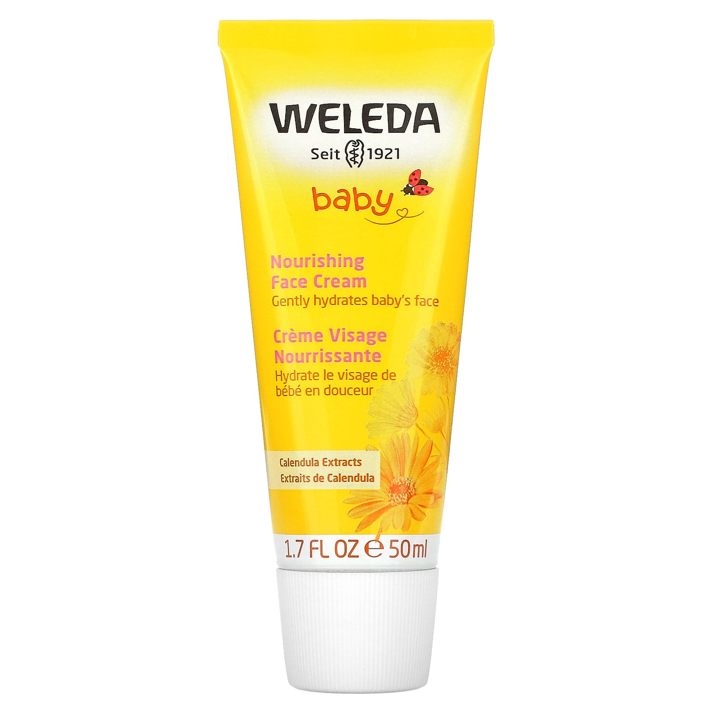 Weleda, Baby,  Nourishing Face Cream, Calendula Extracts, 1.7 fl oz (50 ml)