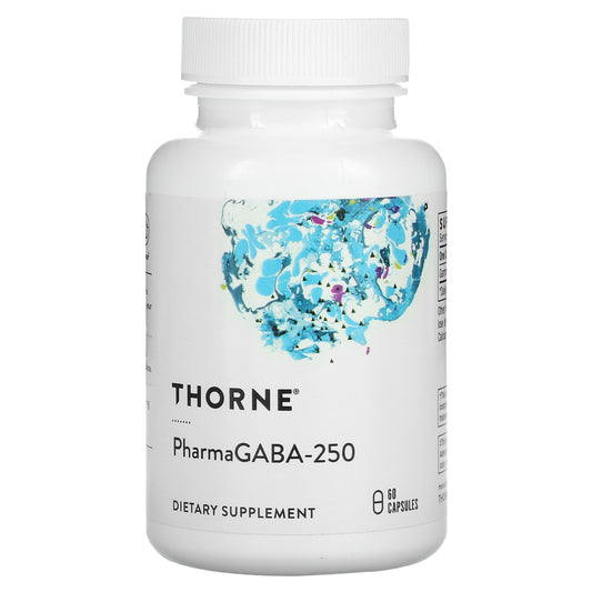 Thorne, PharmaGABA-250, 60 Capsules