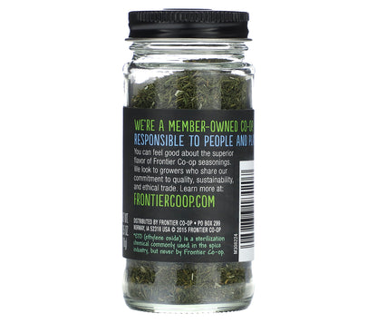 Frontier Co-op, Dill Weed, Chopped, 0.35 oz (10 g)