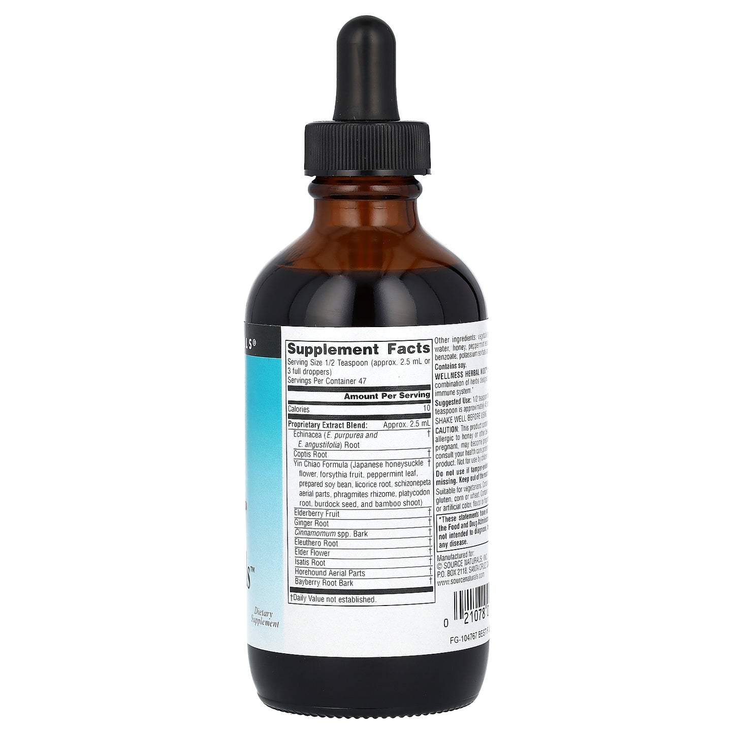 Source Naturals, Wellness Herbal Kids™, 4 fl oz (118.28 ml)