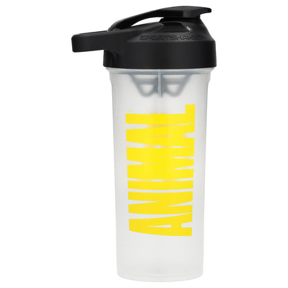 Animal, Shaker Bottle with Clear Whey Isolate Sample Packs, 4 Piece Set