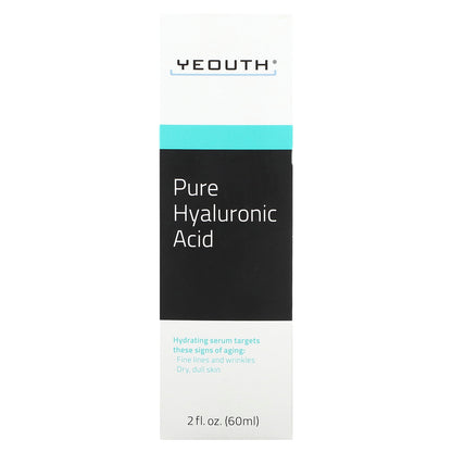 YEOUTH, Pure Hyaluronic Acid, 2 fl oz (60 ml)