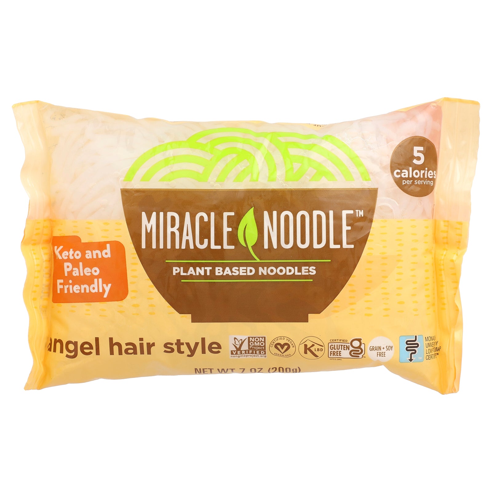 Miracle Noodle, Angel Hair Style, 7 oz (200 g)