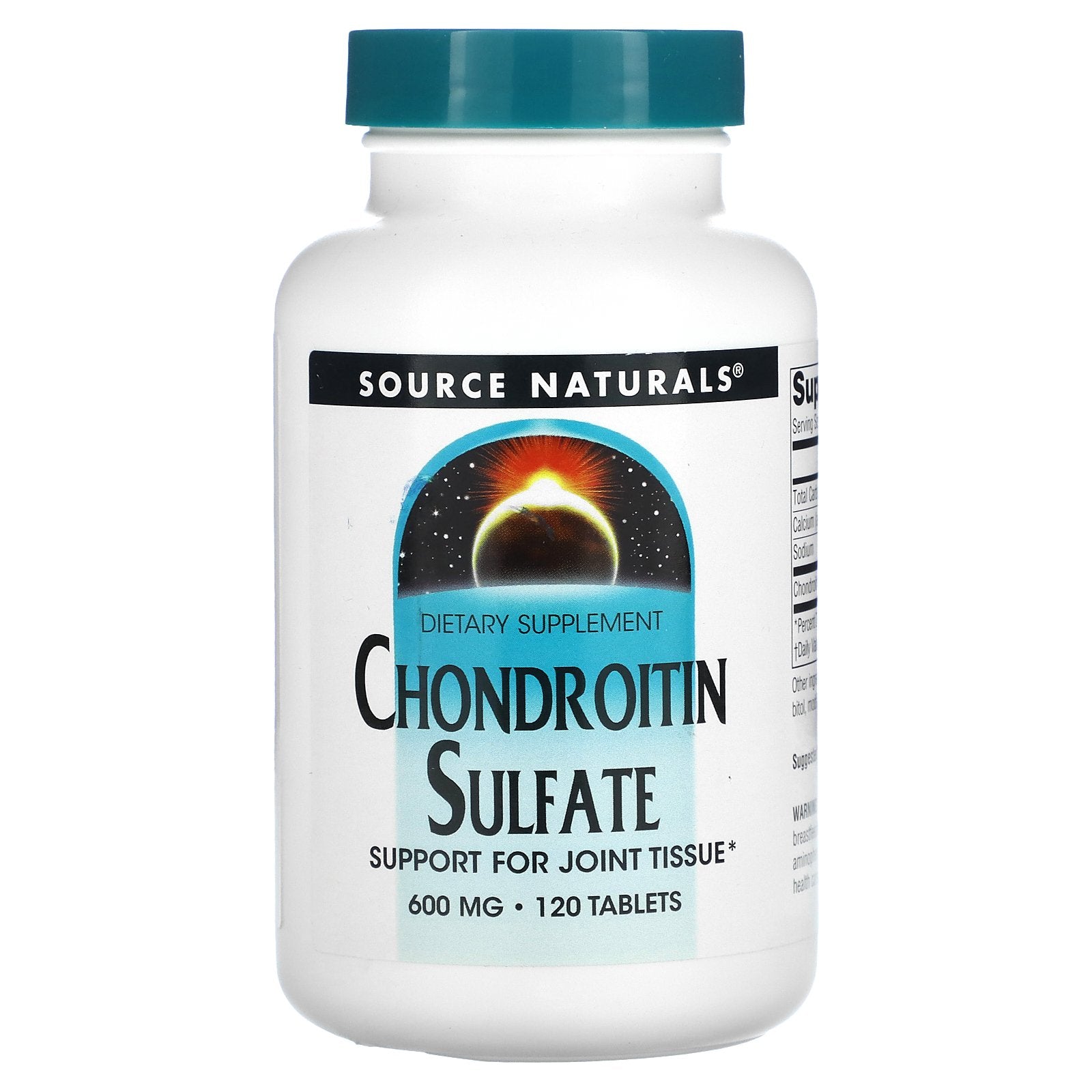 Source Naturals, Chondroitin Sulfate, 600 mg, 120 Tablets