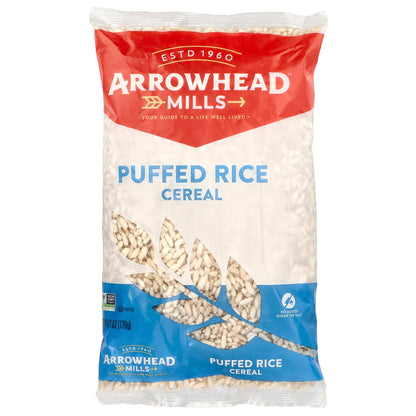 Arrowhead Mills, Puffed Rice Cereal, 6 oz (170 g)