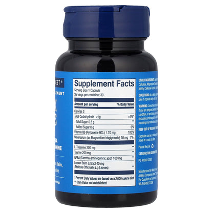 Wiley's Finest, Relax Focus, 30 Capsules