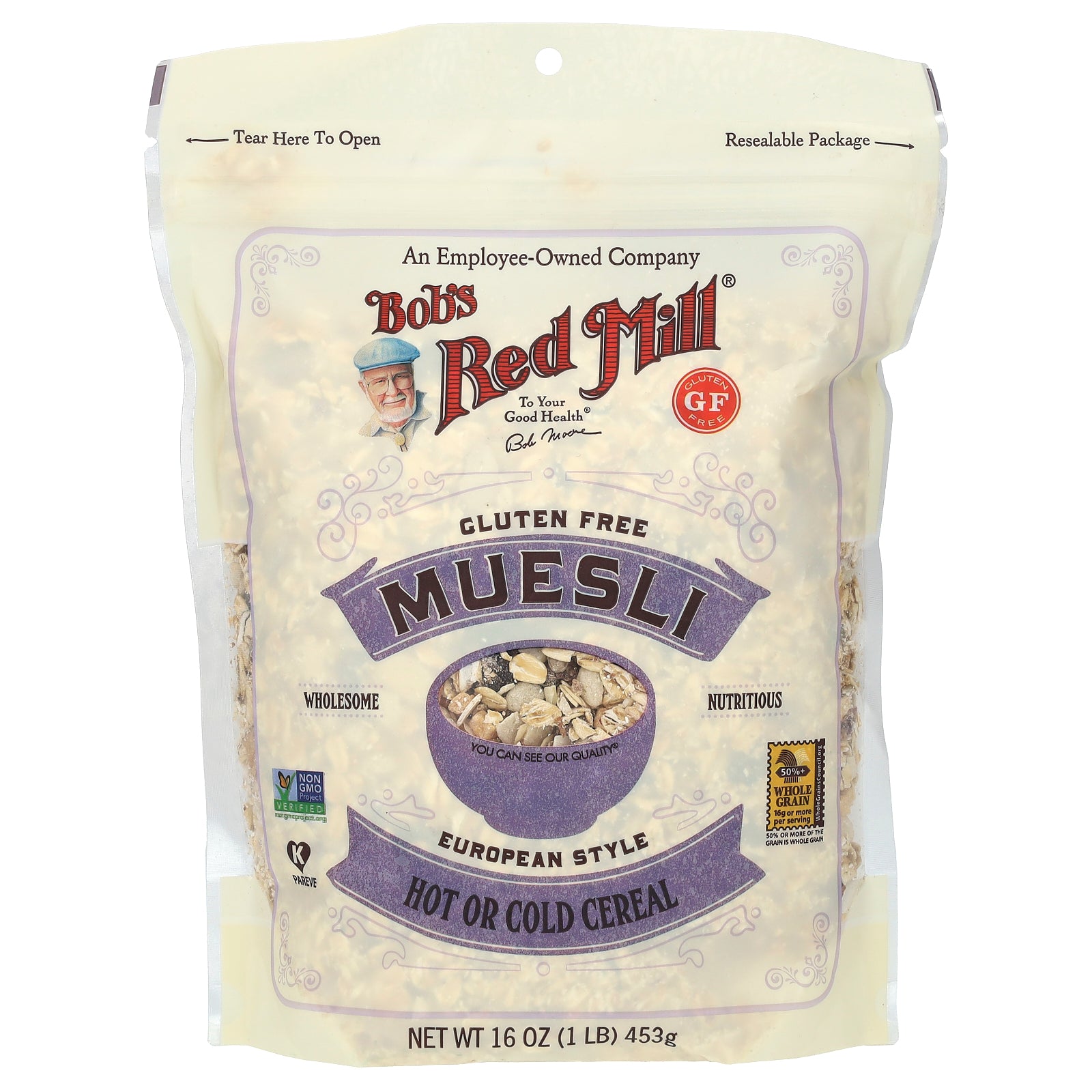 Bob's Red Mill, Muesli, Gluten Free, 16 oz (453 g)