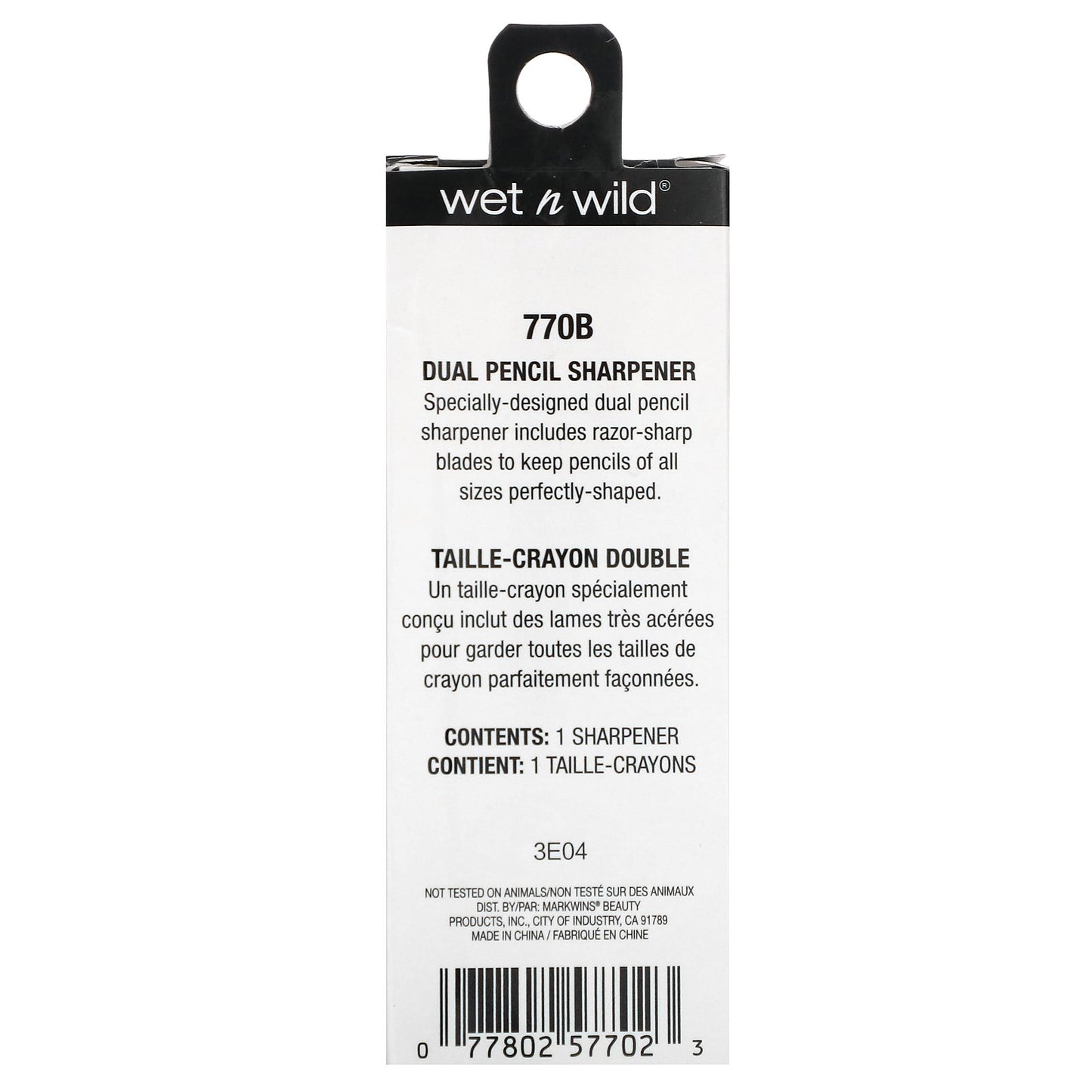 wet n wild, Dual Pencil Sharpener , 1 Count