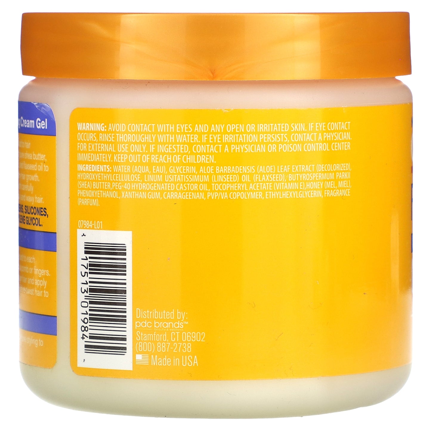 Cantu, Flaxseed Smoothing Cream Gel, 16 oz (453 g)