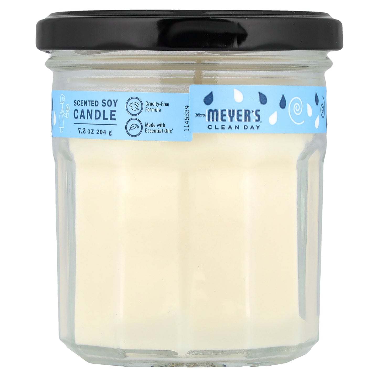 Mrs. Meyers Clean Day, Scented Soy Candle, Rain Water, 7.2 oz (204 g)