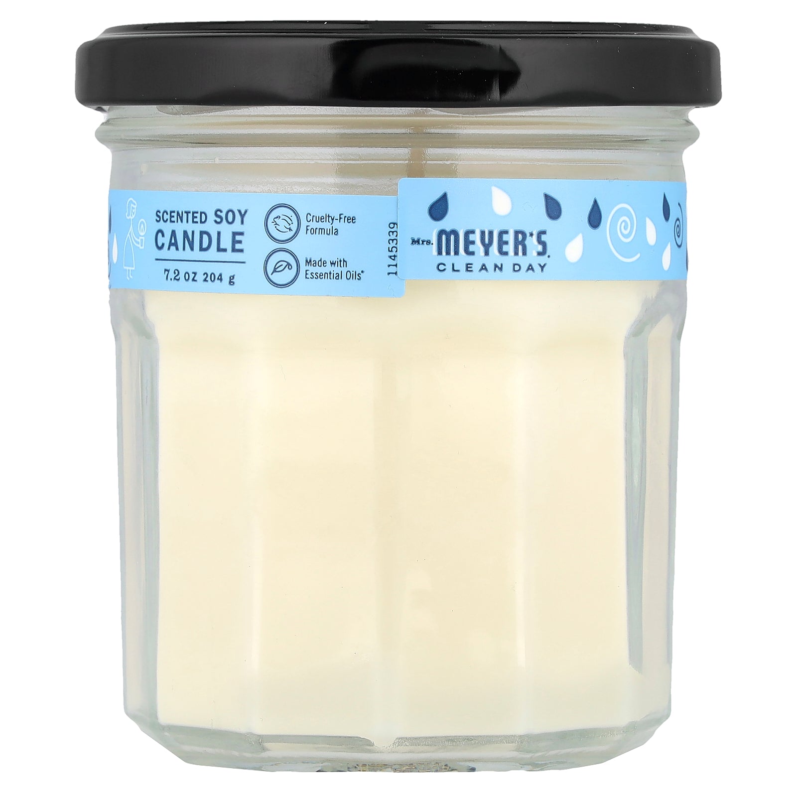 Mrs. Meyers Clean Day, Scented Soy Candle, Rain Water, 7.2 oz (204 g)