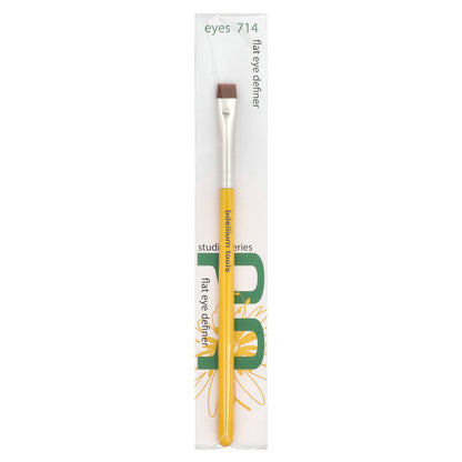 Bdellium Tools, Studio Series, Flat Eye Definer, Eyes 714, 1 Brush