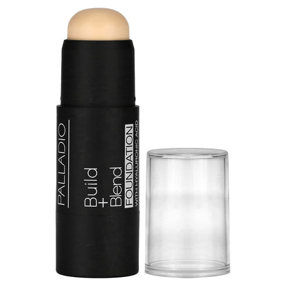 Palladio, Build + Blend Foundation Stick, Natural Ivory BBFS03, 0.25 oz (7 g)