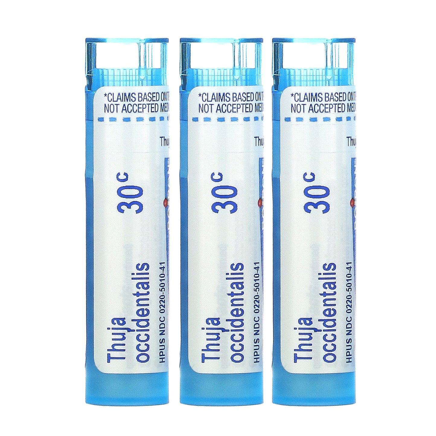Boiron, Thuja Occidentalis, 30C, 3 Tubes, 80 Pellets Each