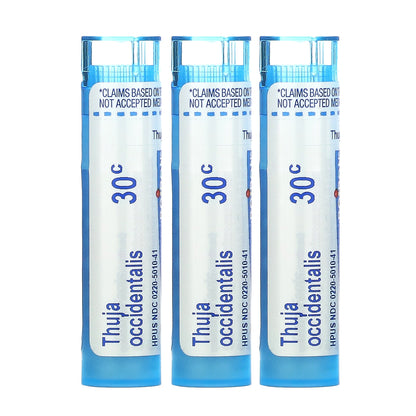 Boiron, Thuja Occidentalis, 30C, 3 Tubes, 80 Pellets Each