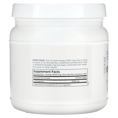Metabolic Maintenance, L-Glutamine Powder, 1.1 lb (0.5 kg)