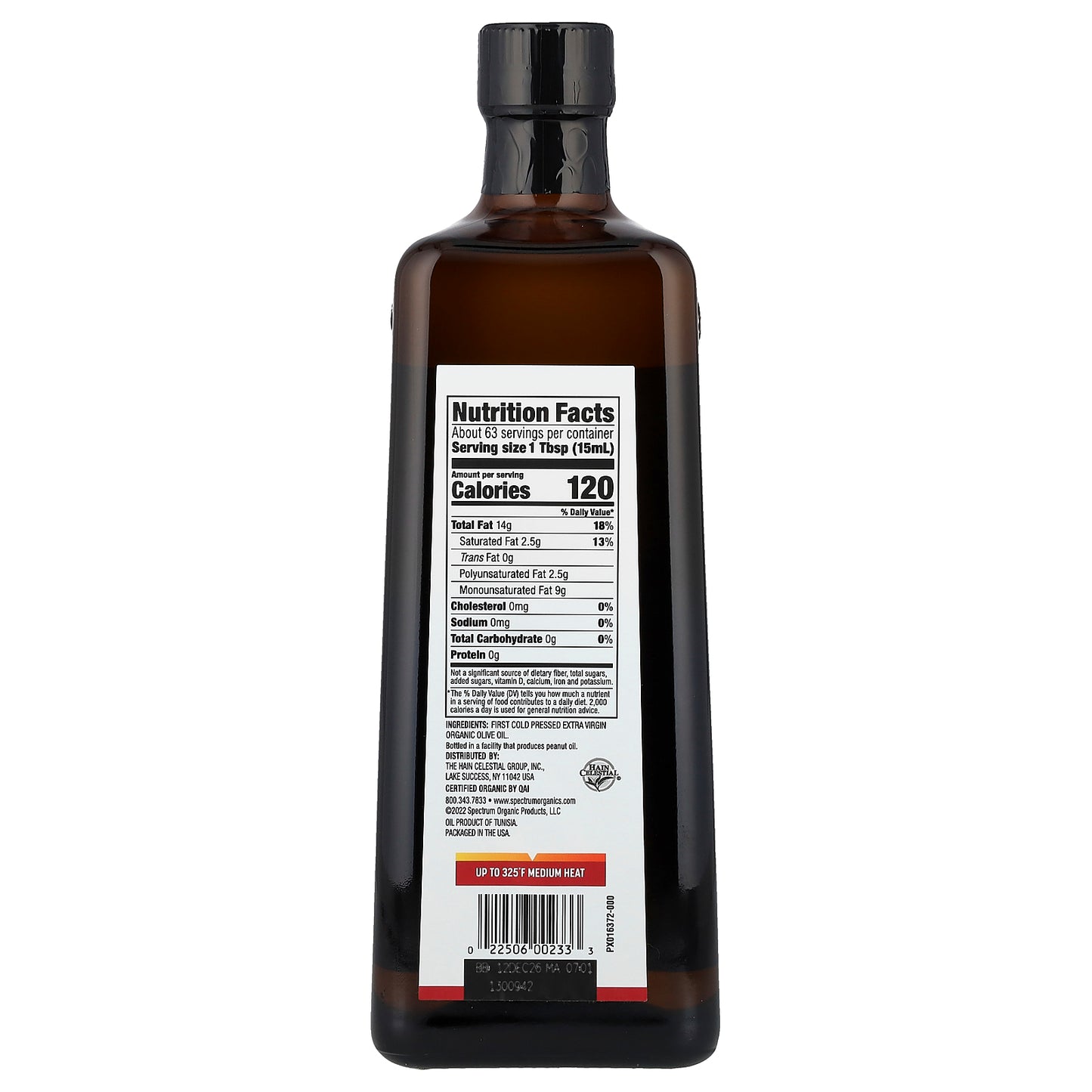 Spectrum Culinary, Organic Extra Virgin Mediterranean Olive Oil, 32 fl oz (946 ml)