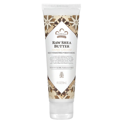 Nubian Heritage, Hand Cream, Raw Shea Butter, 4 fl oz (118 ml)