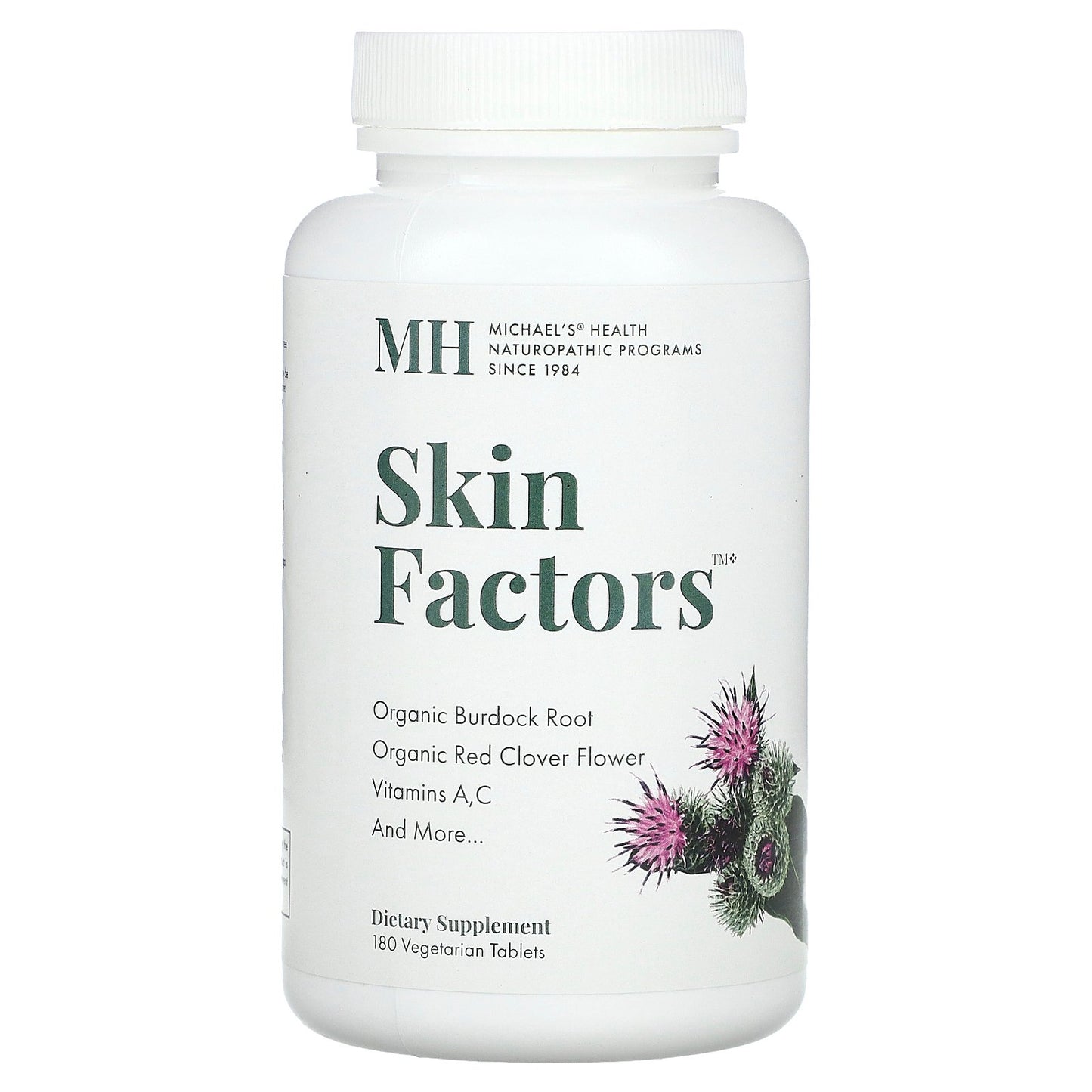Michael's Health, Skin Factors, 180 Vegetarian Tablets
