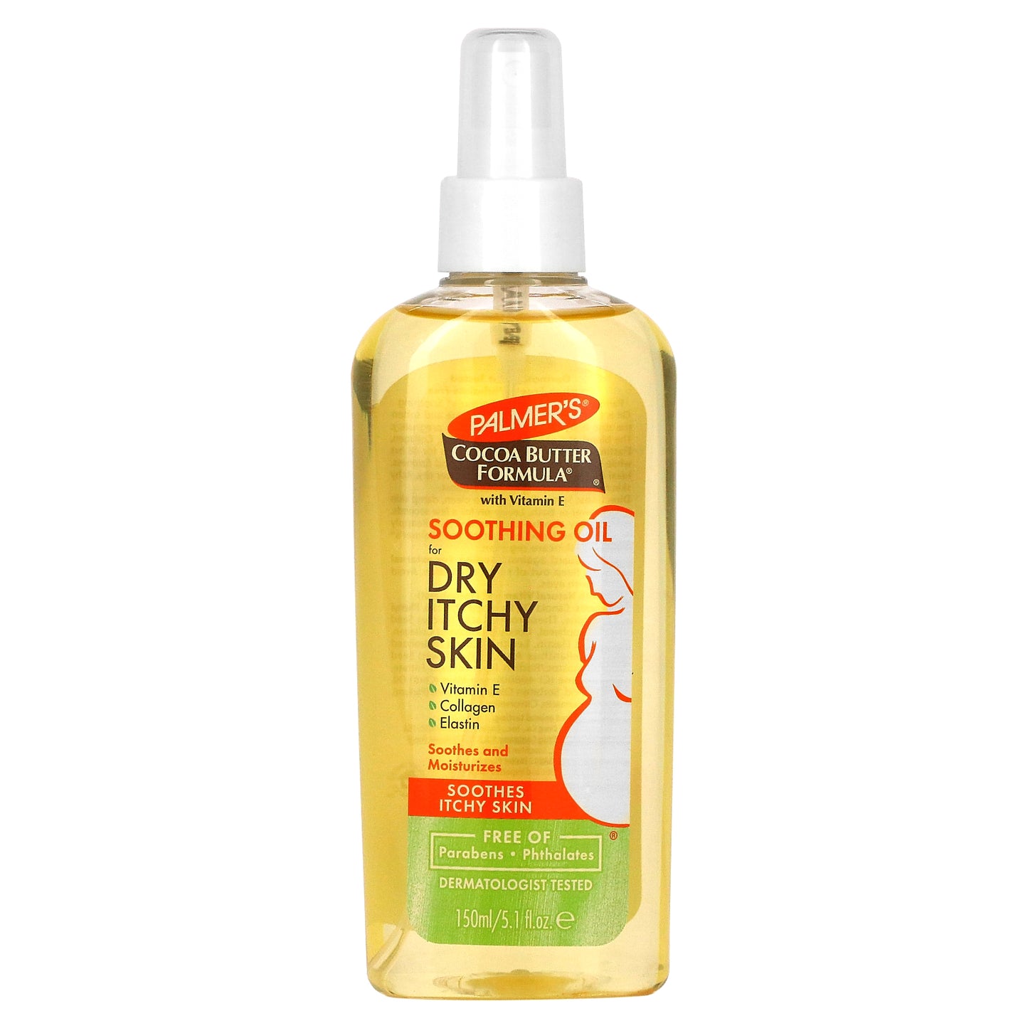 Palmer's, Cocoa Butter Formula® with Vitamin E, Soothing Oil for Dry Itchy Skin, 5.1 fl oz (150 ml)