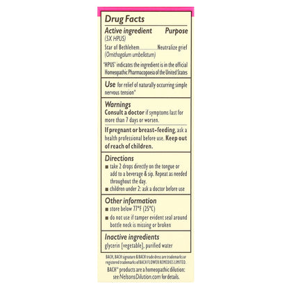 Bach, Original Flower Remedies, Star of Bethlehem, 0.35 fl oz (10 ml)