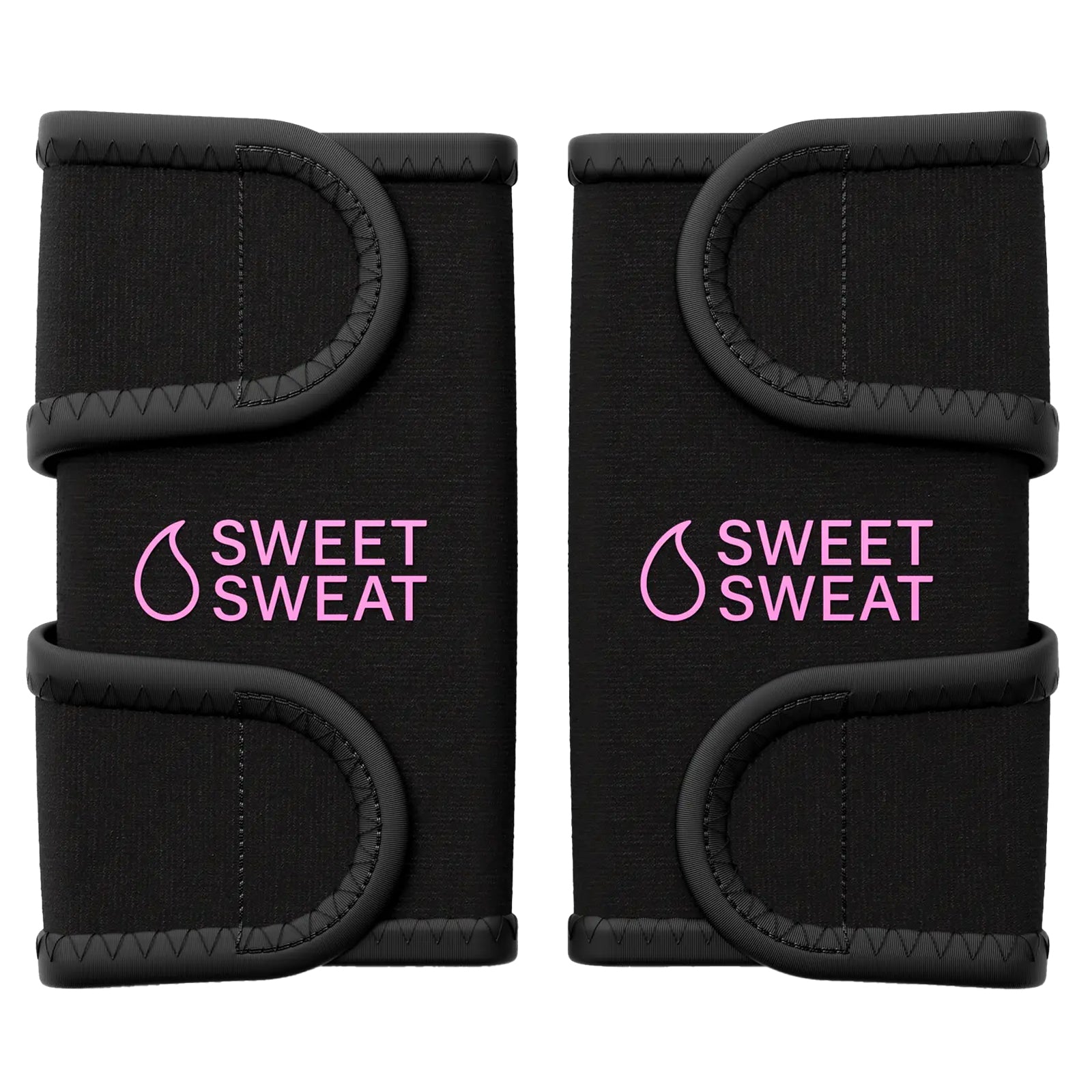 Sports Research, Sweet Sweat®, Arm Trimmers, Medium, Black & Pink, 1 Pair