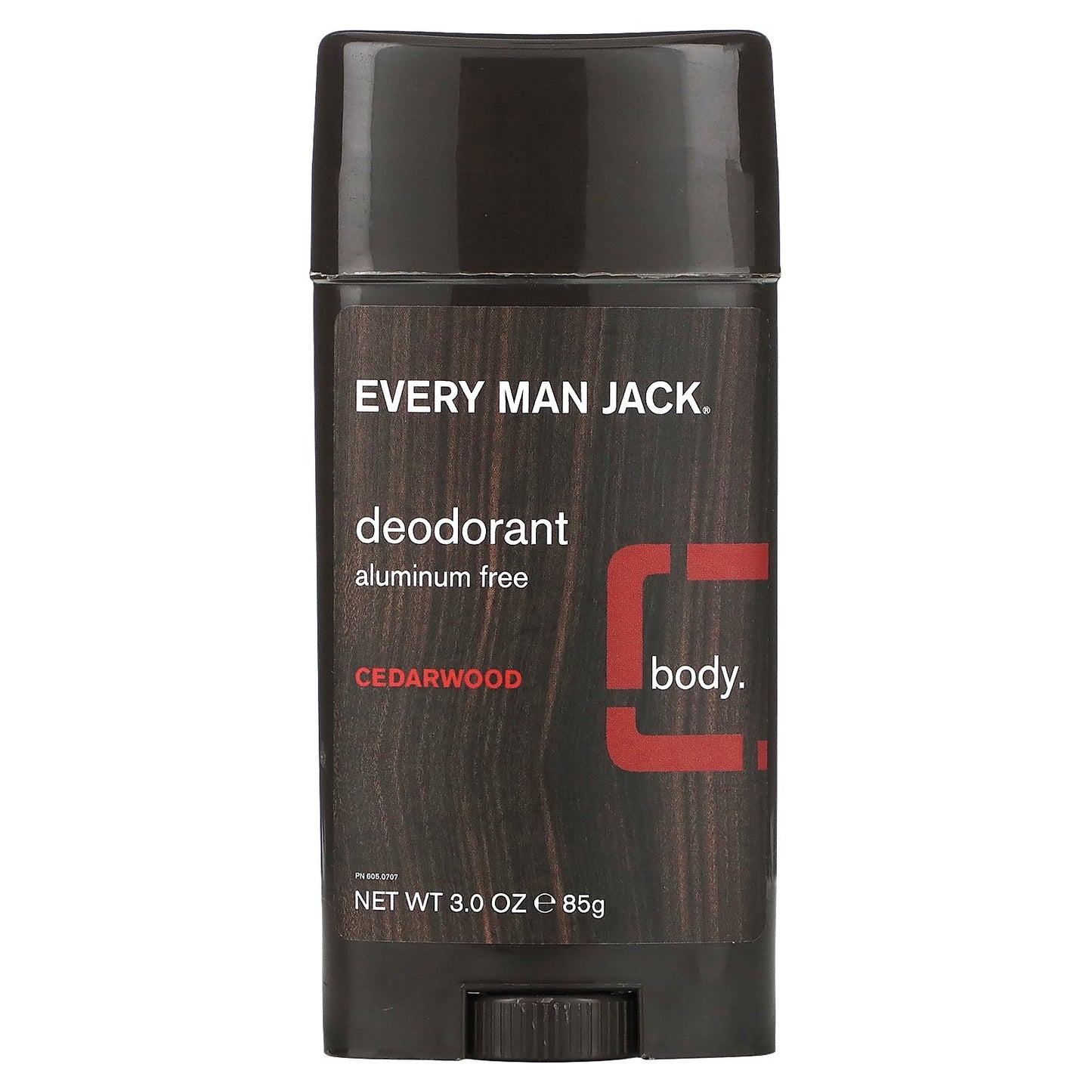 Every Man Jack, Deodorant, Aluminum Free, Cedarwood, 3 oz (85 g)