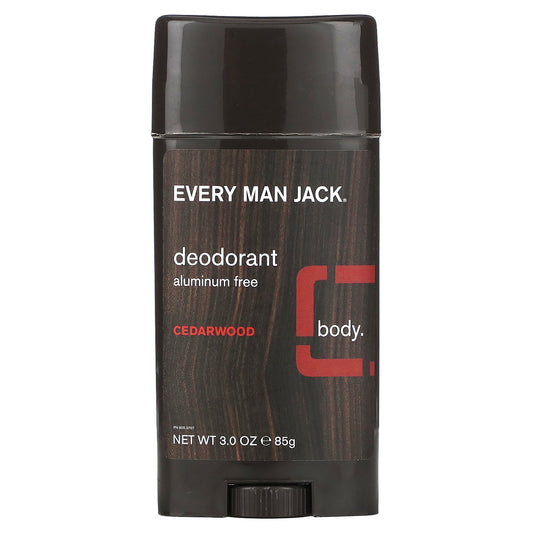 Every Man Jack, Deodorant, Aluminum Free, Cedarwood, 3 oz (85 g)