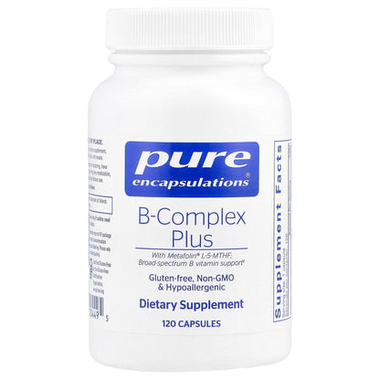 Pure Encapsulations, B-Complex Plus, 120 Capsules