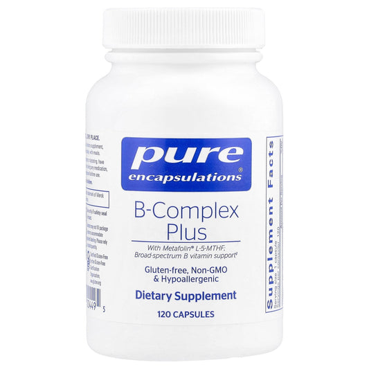 Pure Encapsulations, B-Complex Plus, 120 Capsules