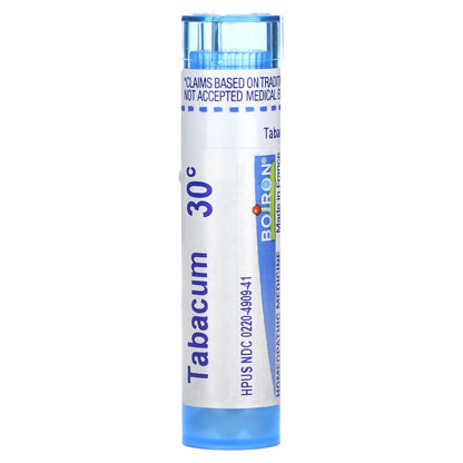 Boiron, Tabacum, 30C, Motion Sickness Relief, Approx 80 Pellets