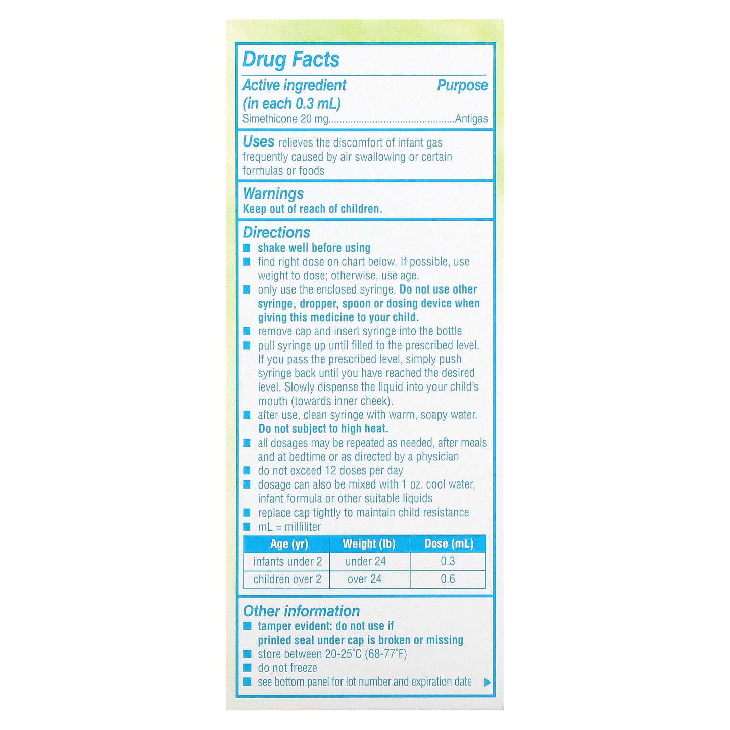 Mylicon, Infants Gas Relief Drops, 1 fl oz (30 ml)