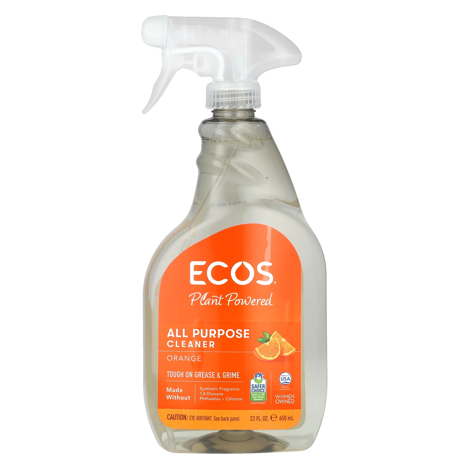 Earth Friendly Products, All-Purpose Cleaner, Orange, 22 fl oz (650 ml)