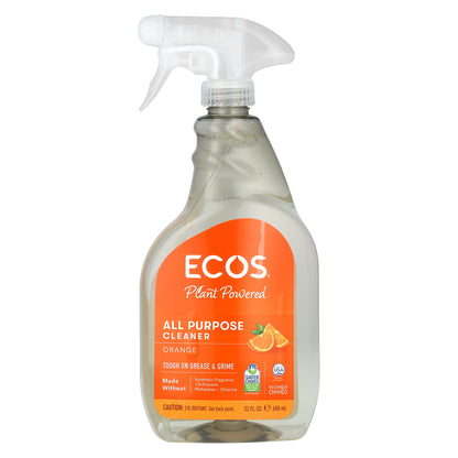 Earth Friendly Products, All-Purpose Cleaner, Orange, 22 fl oz (650 ml)