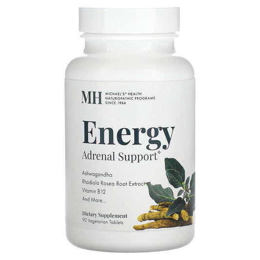 Michael's Health, Energy Adrenal Support, 90 Vegetarian Tablets
