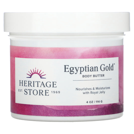 Heritage Store, Egyptian Gold, Body Butter, 4 oz (114 g)