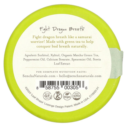 Sencha Naturals, Green Tea Mints, Moroccan Mint, 1.2 oz (35 g)