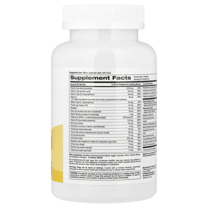 Super Nutrition, Prenatal Multivitamin with Super Greens, Spice Complex, Vitamin C, Choline and Folate, 240 Veggie Capsules