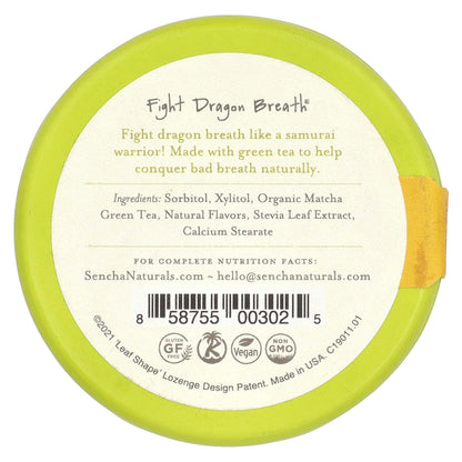 Sencha Naturals, Green Tea Mints, Tropical Mango, 1.2 oz (35 g)