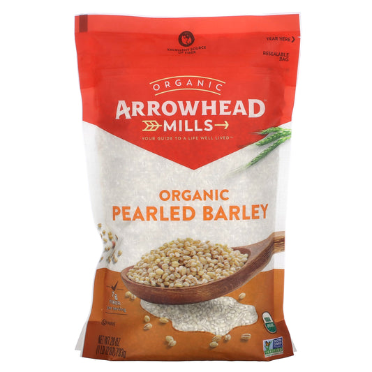 Arrowhead Mills, Organic Pearled Barley, 28 oz (793 g)