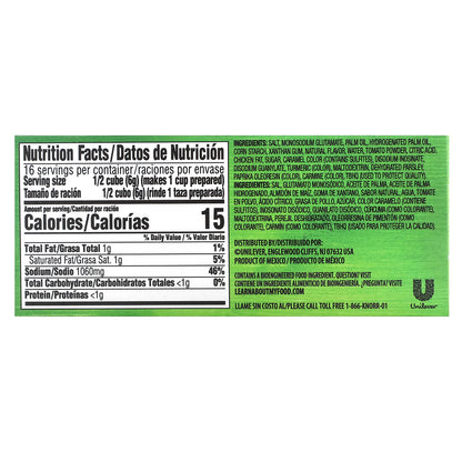 Knorr, Tomato Bouillon with Chicken Flavor, 8 Cubes, 3.1 oz (88 g)