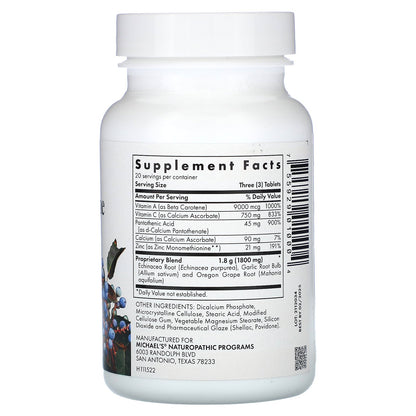 Michael's Health, Quick Immune Response, 60 Vegetarian Tablets