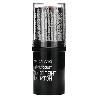 wet n wild, PhotoFocus Stick Foundation, 862B Cream Beige, 1 Stick