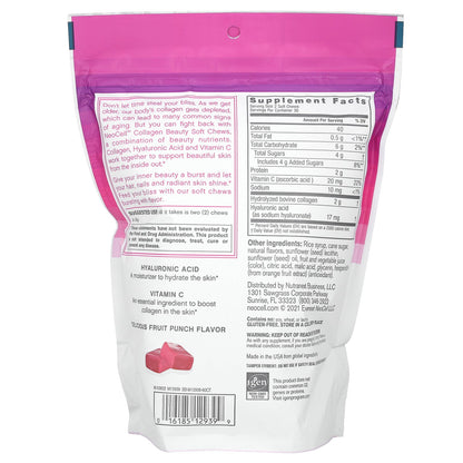 NeoCell, Collagen Beauty Soft Chews, Fruit Punch, 2 g, 60 Soft Chews (1 g per Chew)