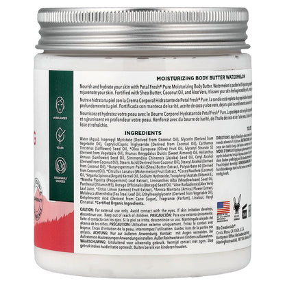 Petal Fresh, Moisturizing Body Butter, Watermelon, 8 oz (237 ml)