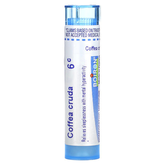 Boiron, Coffea Cruda, 6C, Sleep Aid, Approx 80 Pellets