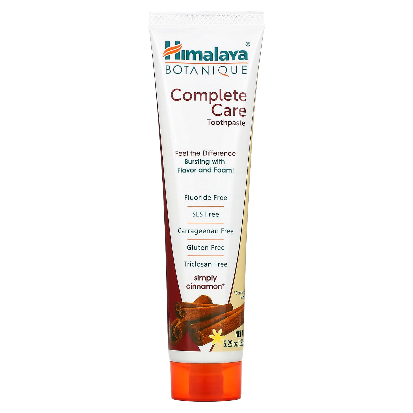 Himalaya, Botanique, Complete Care Toothpaste, Simply Cinnamon, 5.29 oz (150 g)